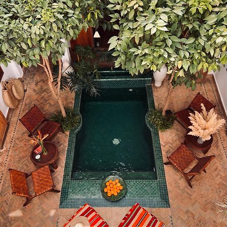 Riad Prive Sadaka Bassin Rooftop Marrakesh Esterno foto