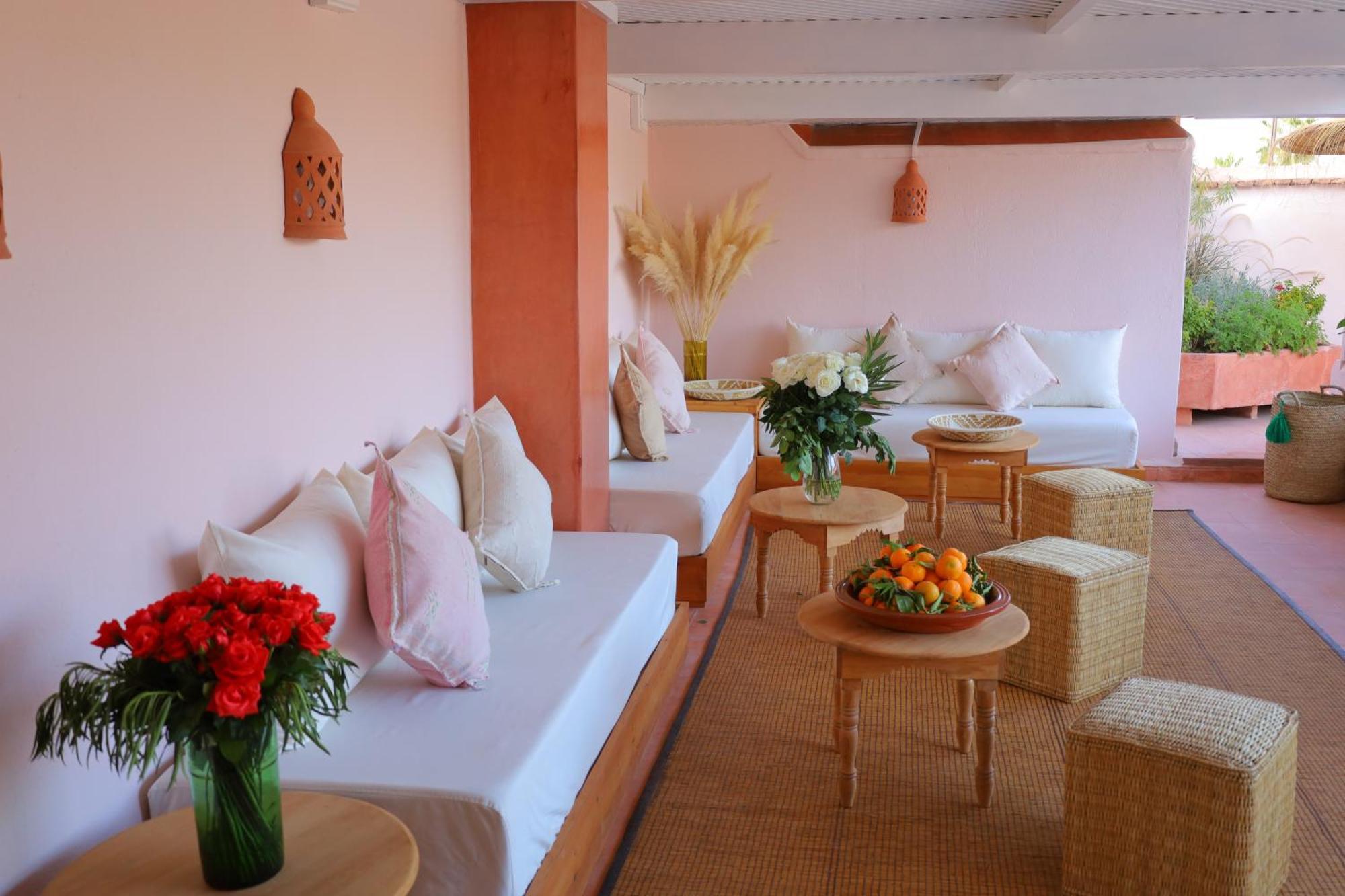Riad Prive Sadaka Bassin Rooftop Marrakesh Esterno foto