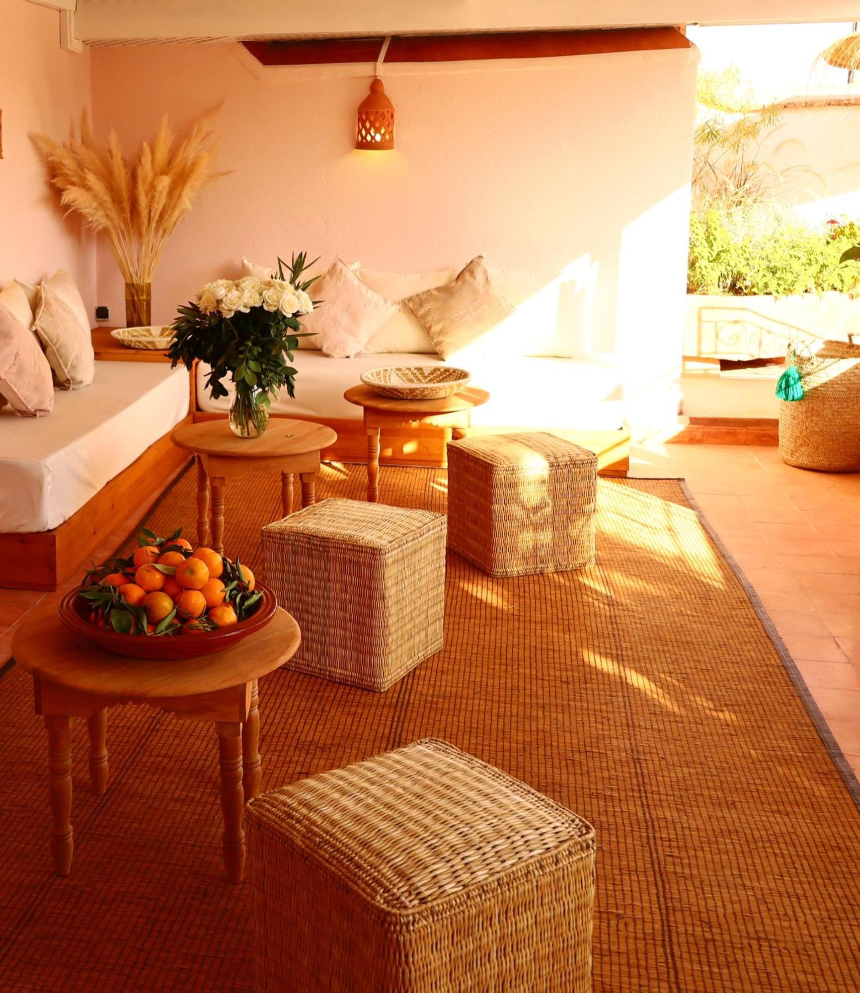 Riad Prive Sadaka Bassin Rooftop Marrakesh Esterno foto