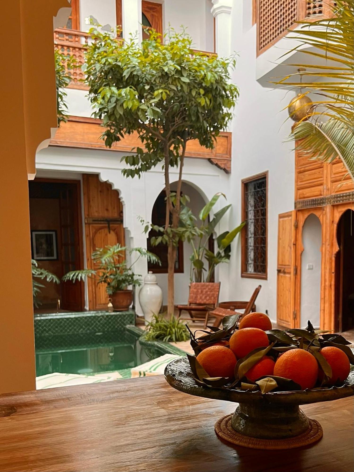 Riad Prive Sadaka Bassin Rooftop Marrakesh Esterno foto