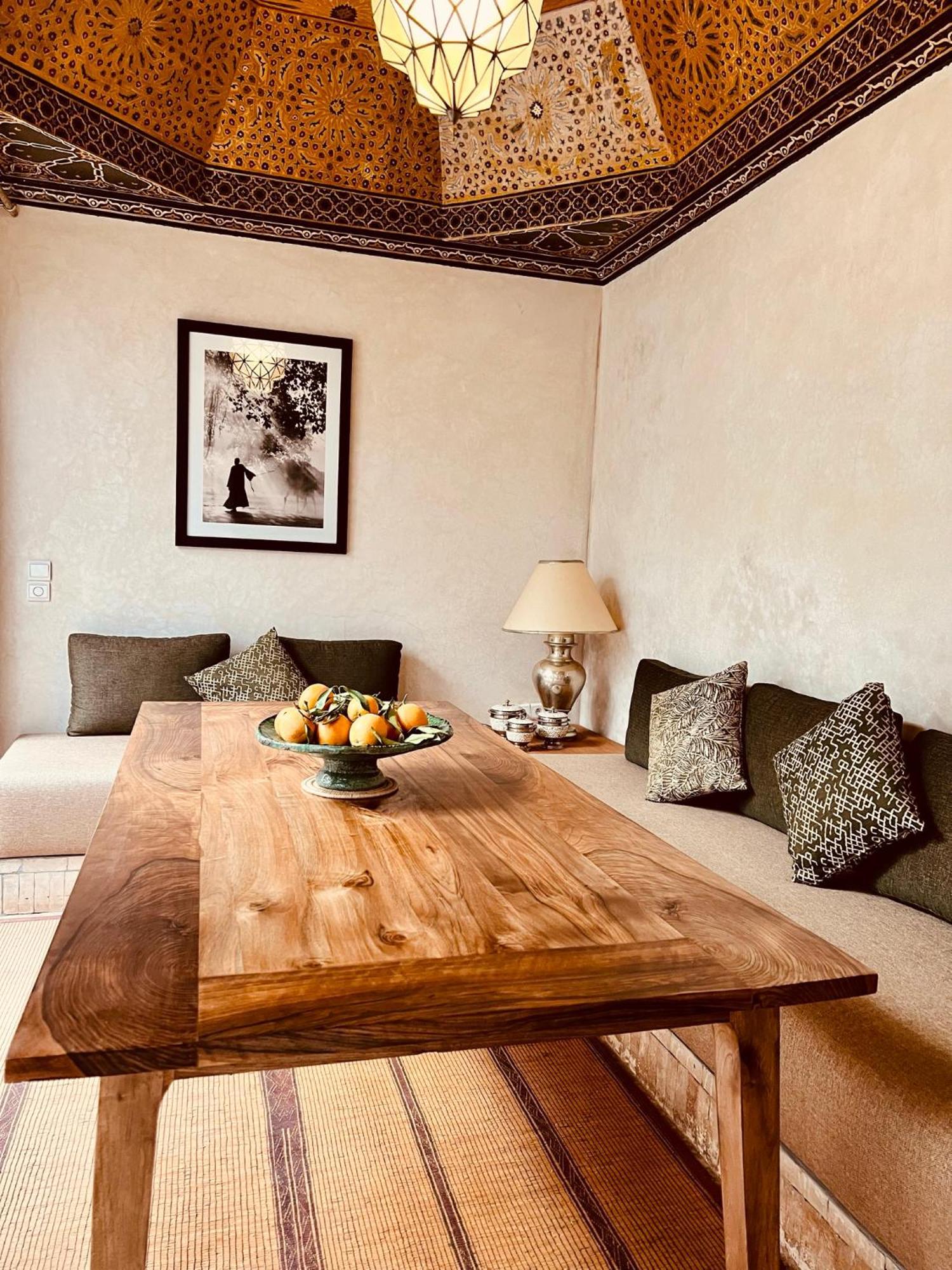Riad Prive Sadaka Bassin Rooftop Marrakesh Esterno foto