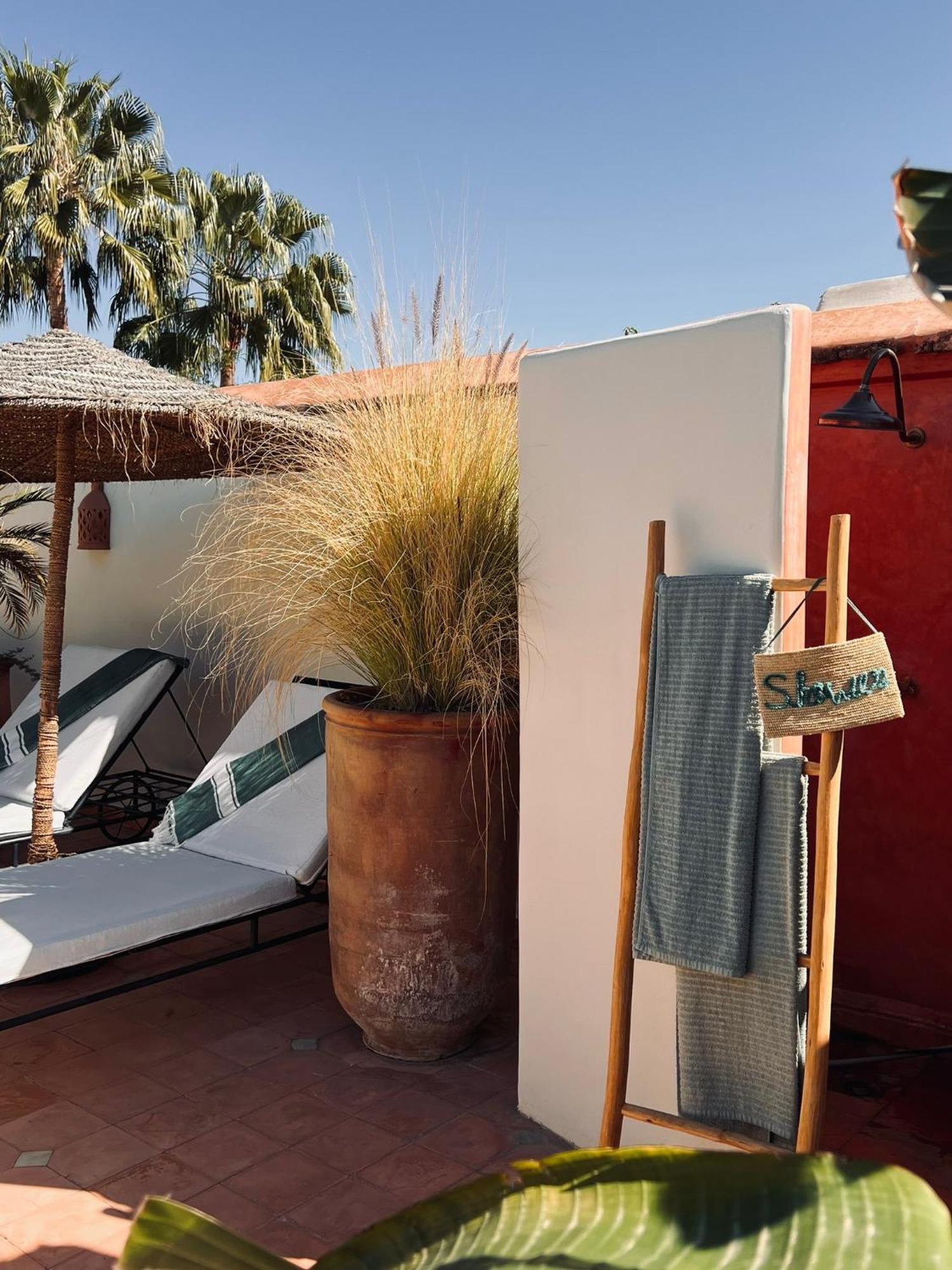 Riad Prive Sadaka Bassin Rooftop Marrakesh Esterno foto