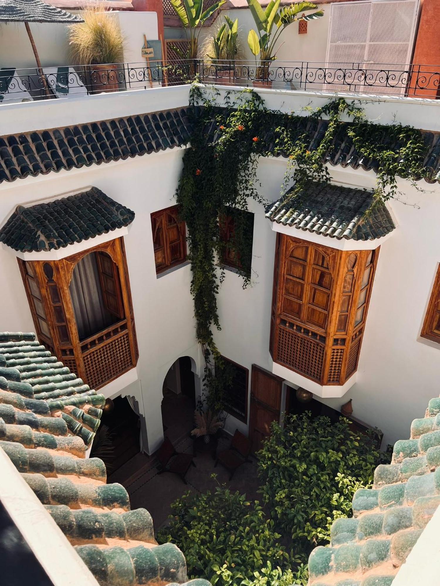 Riad Prive Sadaka Bassin Rooftop Marrakesh Esterno foto