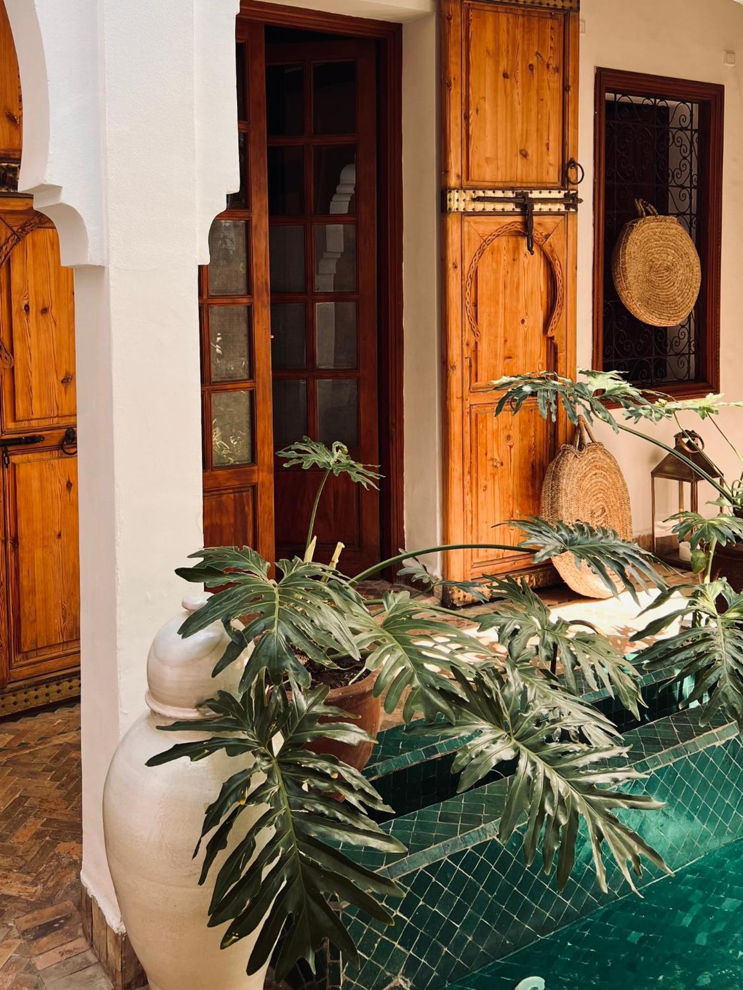 Riad Prive Sadaka Bassin Rooftop Marrakesh Esterno foto